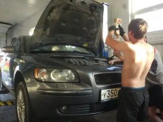 Замена масла в АКПП volvo s40