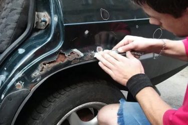 Как убрать ржавчину с машины своими руками?