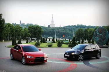 Lancer x или golf vi что выбрать?