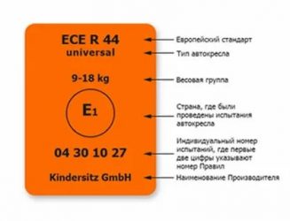 Стандарт ece r44 04 что это?